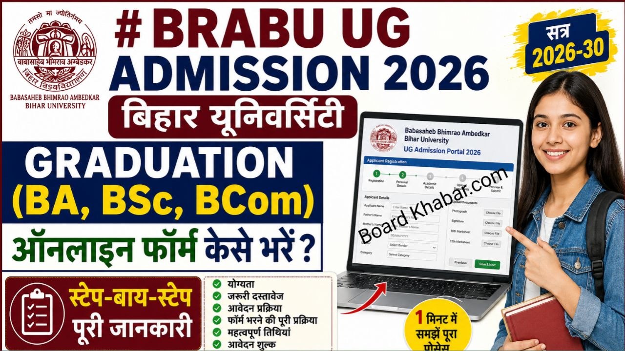 BRABU UG Admission 2026