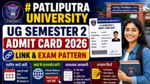 Read more about the article Patliputra University UG Semester 2 Admit Card 2026 Link & Exam Pattern